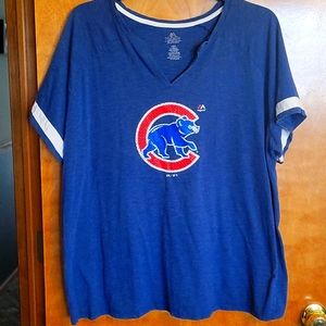 Majestic Cubs Jersey Tshirt Size 3X